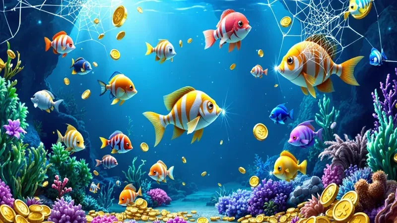 Visual dunia bawah laut untuk kategori permainan tembak ikan BIWIN